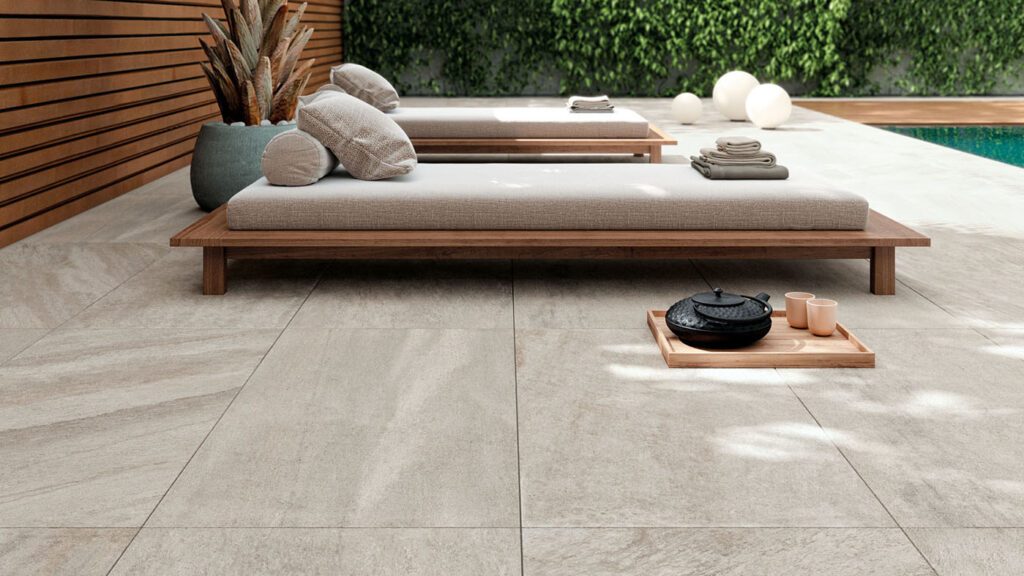 Designing Luxurious Outdoor Spaces with Porcelain Tiles